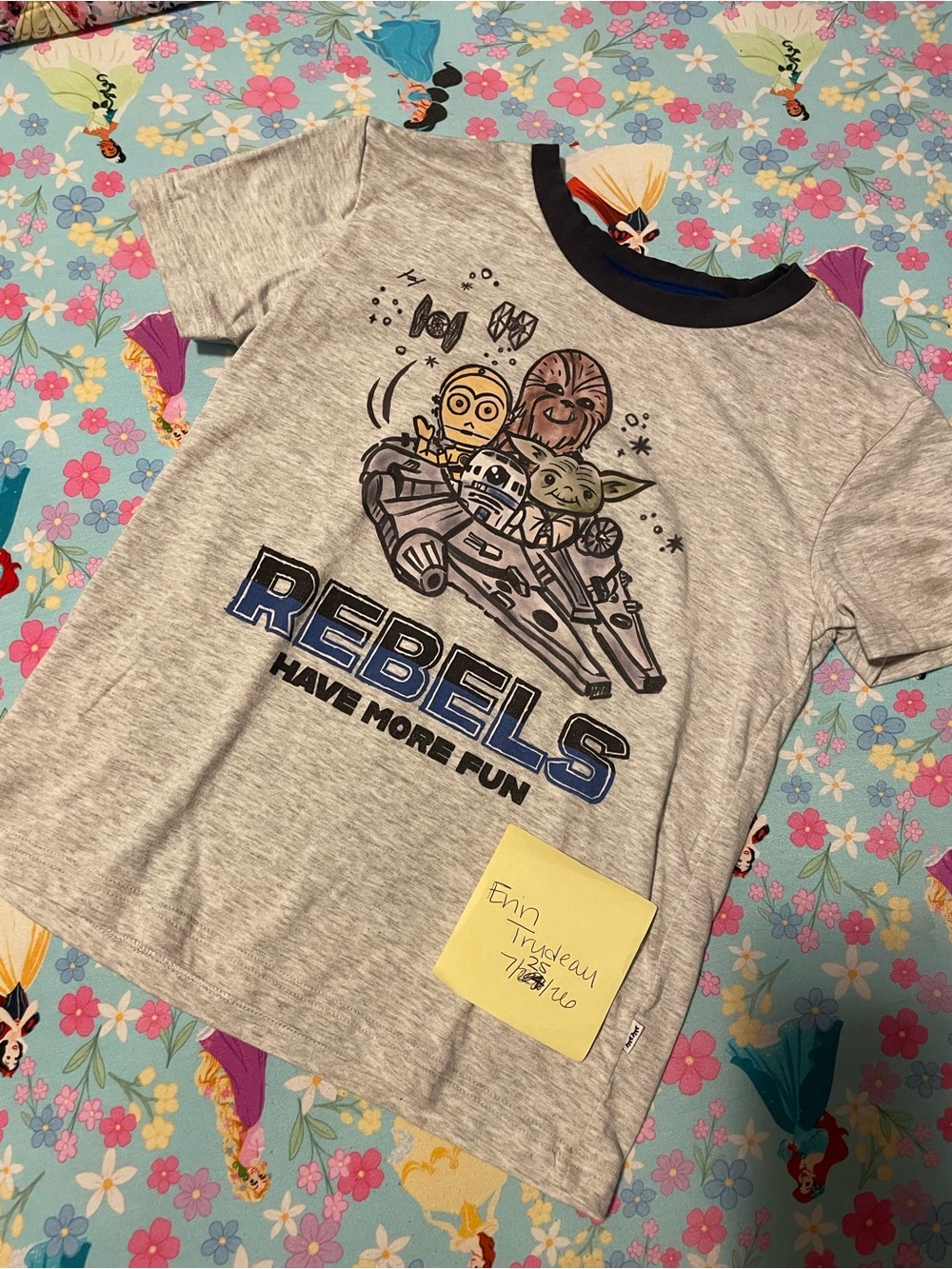 Little Sleepies Star Wars Rebel Tee